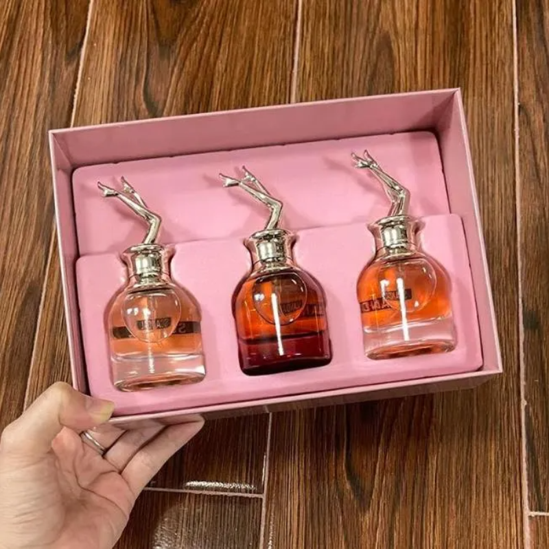 New Advanced perfume Gift Box Set perfume 3 pcs 30ml Natural spray Set Charm EDP chyle counter