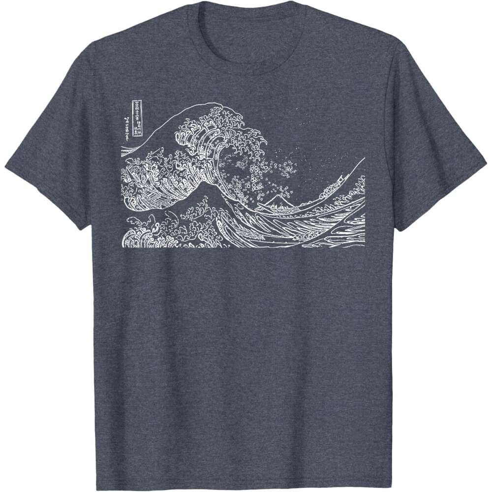T shirt Mens Japanese Wave Ocean Traditional Japan Graphic T-Shirt shirts tshirt graphic tee Casual tops summer clothes Short sleeve Free shipping