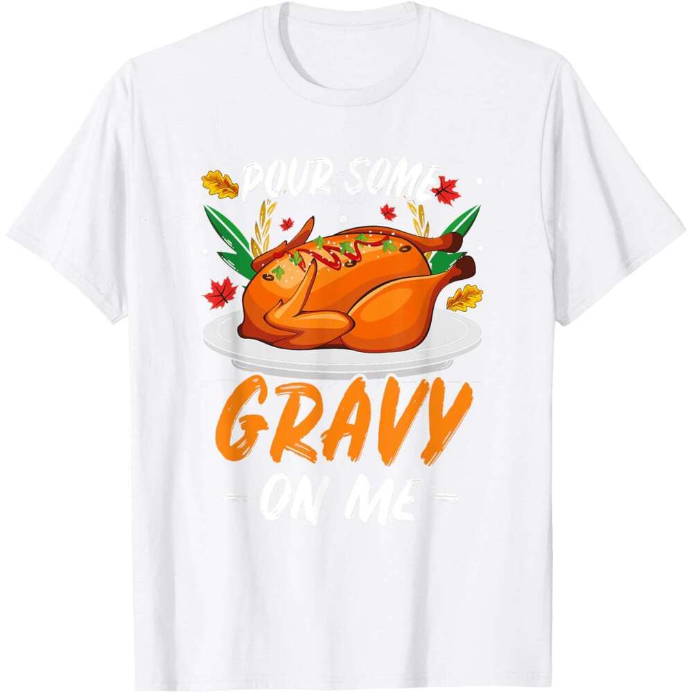 T shirt Mens Turkeys Thanksgiving Pilgrim Holiday Womens T-Shirt shirts tshirt graphic tee Casual tops summer clothes Short sleeve