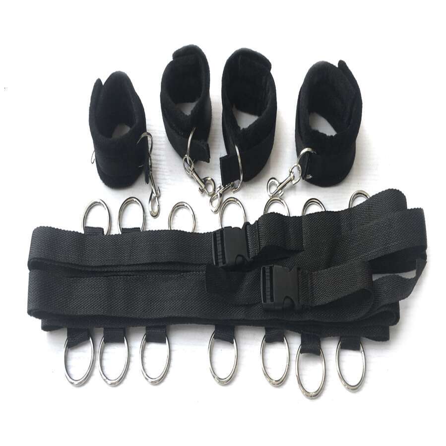 Cheap SM Bed Straps Adult Bondage Straps SM Sets Hand Cuff For Couple Life