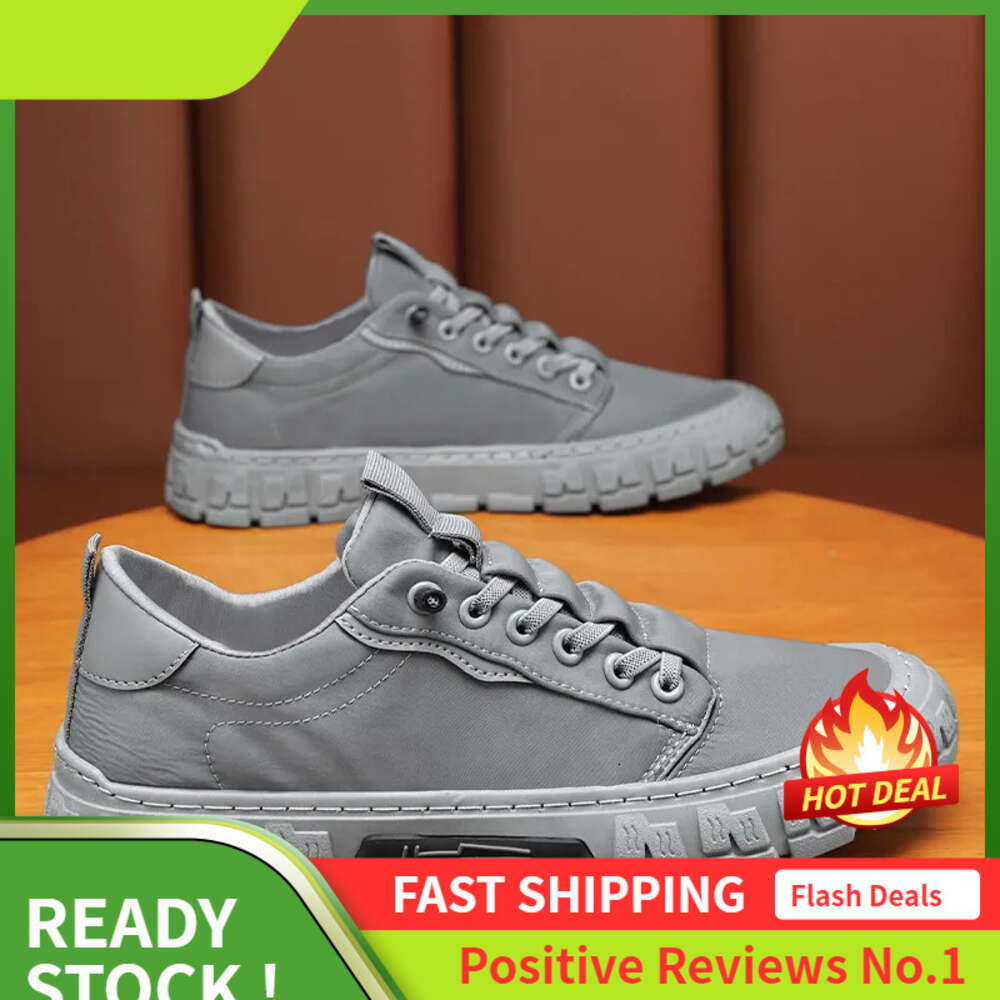 Ddmyoutdoor Casual Men Low Top Canvas Board Flat Fashion Walking Shoes Outdoor