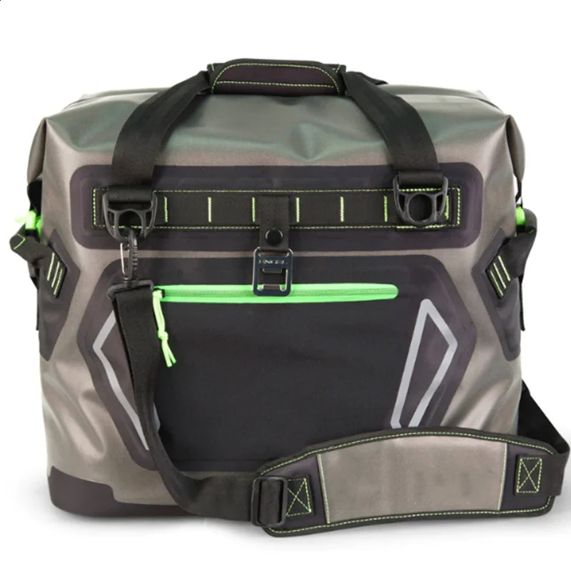 3 Soft Sided Cooler Thermal Insulated Tote Bag with Airtight Zipper to Keep Ice for 34 Days 2448 Cans Waterproof Wine 240802 4