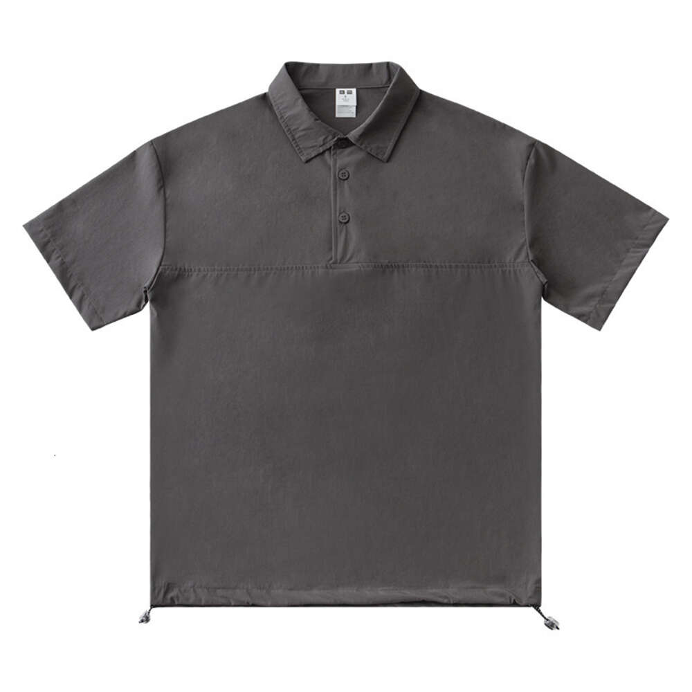 American style quick drying ice silk POLO shirt for men's summer YAMA STYLE mountain outdoor moisture absorption, breathability, and cool feeling