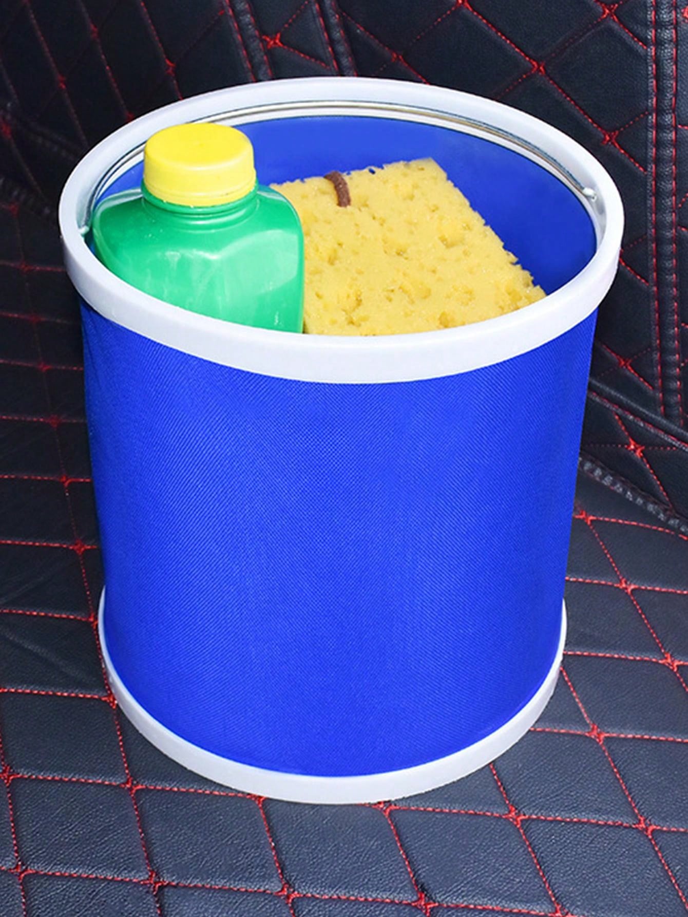 1pcs Car Folding Bucket Retractable Bucket Car Portable Car Wash Special Bucket Outdoor Travel Fishing Retractable Bucket