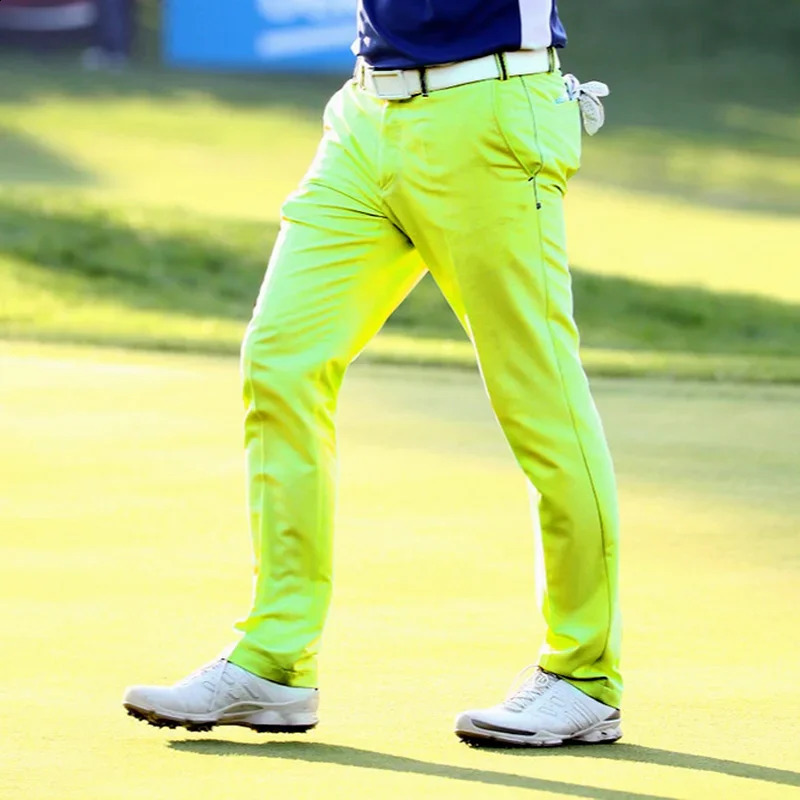 PGM Golf Pants Men Waterproof Trousers Soft Breathable Clothing Summer Sizes Xxsxxxl KUZ005 240705