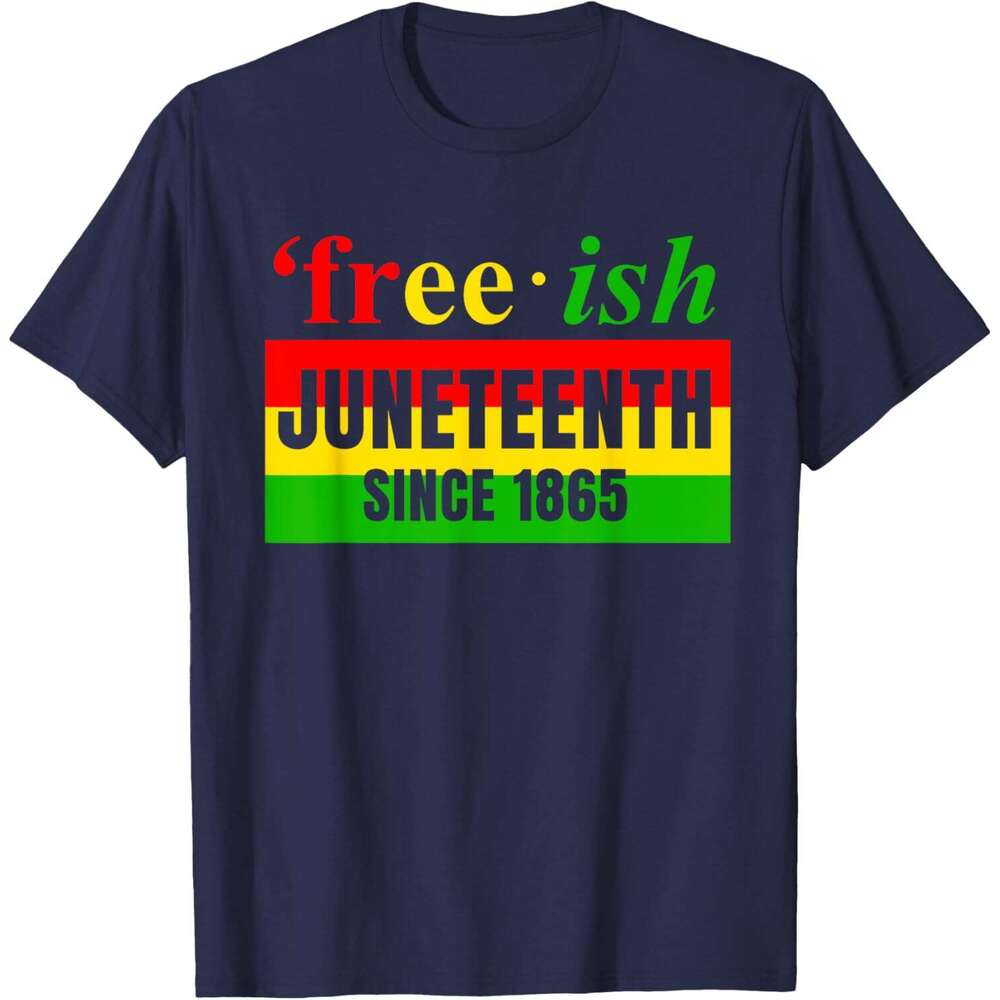 T shirt Mens Juneteenth: June 1865 Black History African American Freedom T-Shirt shirts tshirt graphic tee Casual tops summer clothes Short sleeve Fr