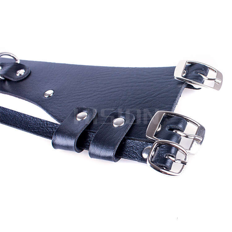 BDSM Bed Bondage Kits Genuine leather Restraint Set Collar Gag Erotic Sex Toys For Women Couples Adult Games