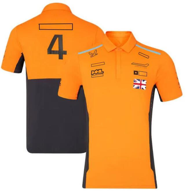F1 racing t-shirt summer new short-sleeved polo shirt same style customized