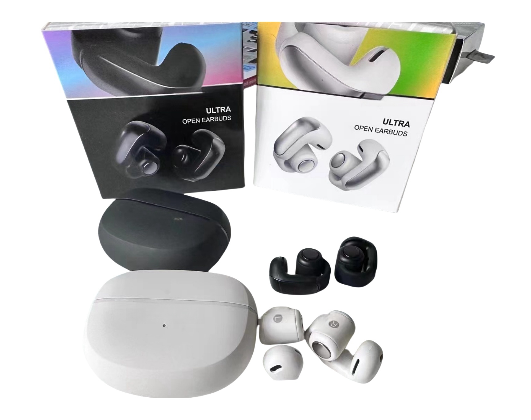 Headphone In-Ear ultra open Smart True Wireless Noise Cancelling Music Sports Bluetooth Headphones Voice Call Portable Earphone earclip