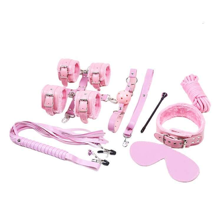 10 Pieces Bdsm Bed Bondage Kit Couple Flirting Toys