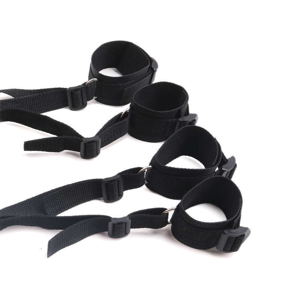 Bondage Gear Black Variety of Bed Restraint Design Bondage Belt Bondage Kits Sex Toys Adult juguetes sexuales