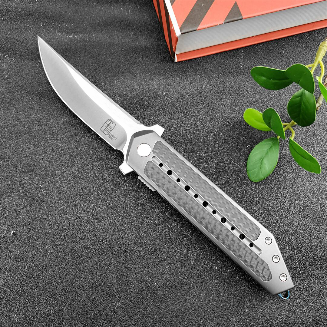 Begg Steelcraft Series Flipper Knife 3.46'' D2 Blade T6 Handles Outdoor Survival hunting Camping Tactical Pocket Knives EDC TOOLs