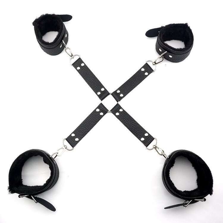 Sexshop Restraint Bondage Kit Wrist and Ankle Strap Bondage Bed Sex for Couples Fun Foreplay