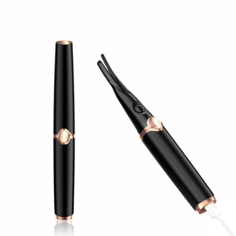 Electric heated eyelash curler USB charging for fast heating and natural longlasting makeup 240729