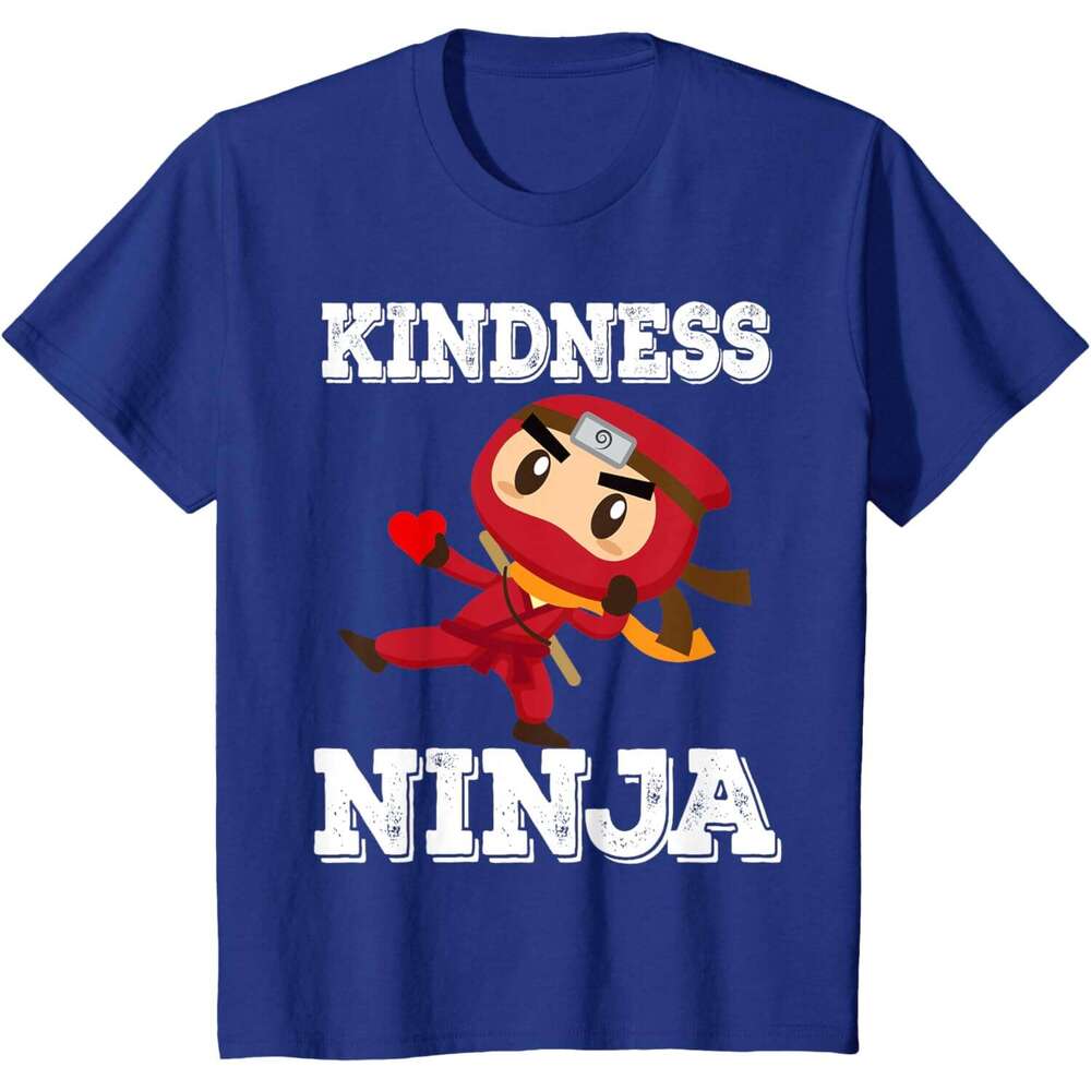 T shirt Mens Anti Bullying Kindness Ninja School Teacher Student T-Shirt tshirt graphic tee Casual tops summer clothes Short sleeve Free shipping