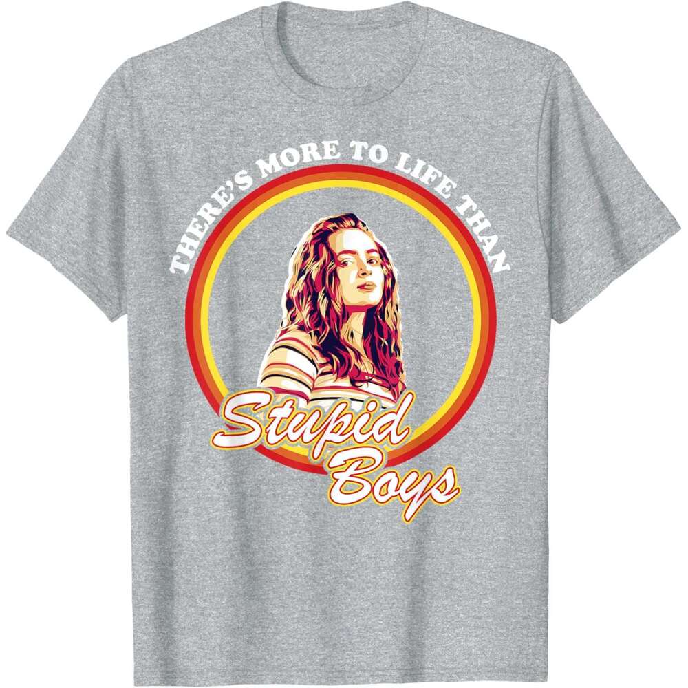 T shirt Mens Max More To Life Than Stupid Boys Short Sleeve T-Shirt shirts tshirt graphic tee Casual tops summer clothes Short sleeve Free shipping