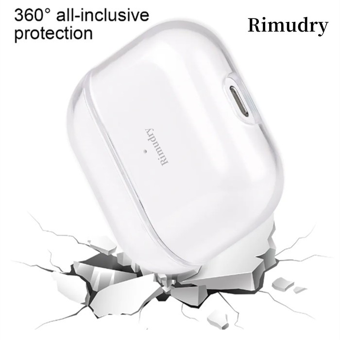 For air pro 2 2nd generation 3 pros max Headphone Accessories Solid TPU Silicone Protective Earphone Cover Wireless Charging Rimudry Case USA Stock