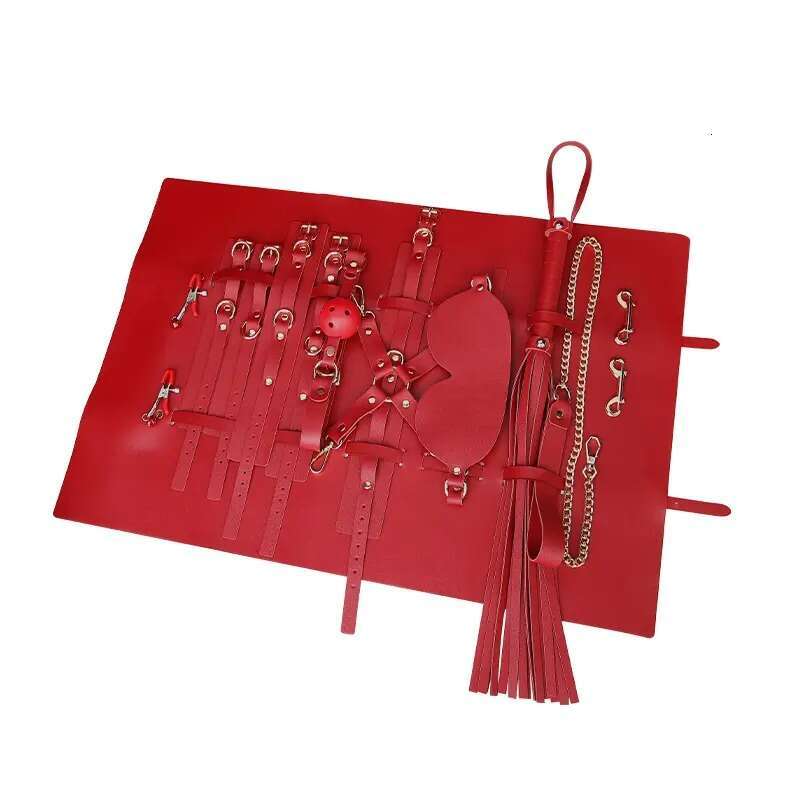 Factory Price 10pieces BDSM Sex Bed Bondage Set For SM Game Couples Flirting Bound Alternative Adult Sex Toys