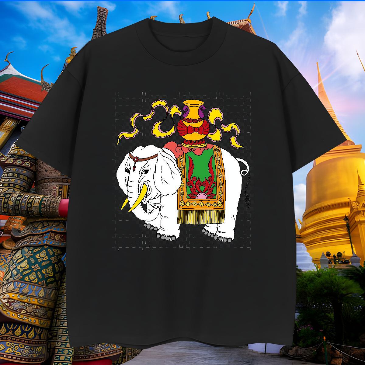 Wholesale Men Tees 230g Cotton elephant Man T Shirts Sports Casual Short Sleeve Soft DIY Printed 2024 Designer Tops Tees