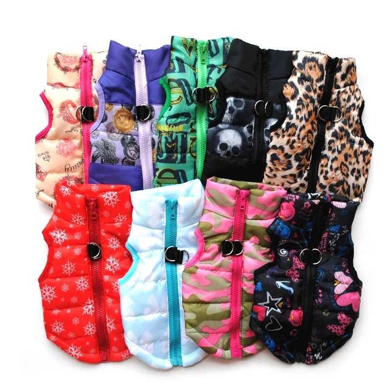 Winter Dog Clothes for Small Dogs Windproof Puppy Vest Warm Coat et Padded Clothes Pet Cat Dog Outfit Chihuahua Clothing W250904