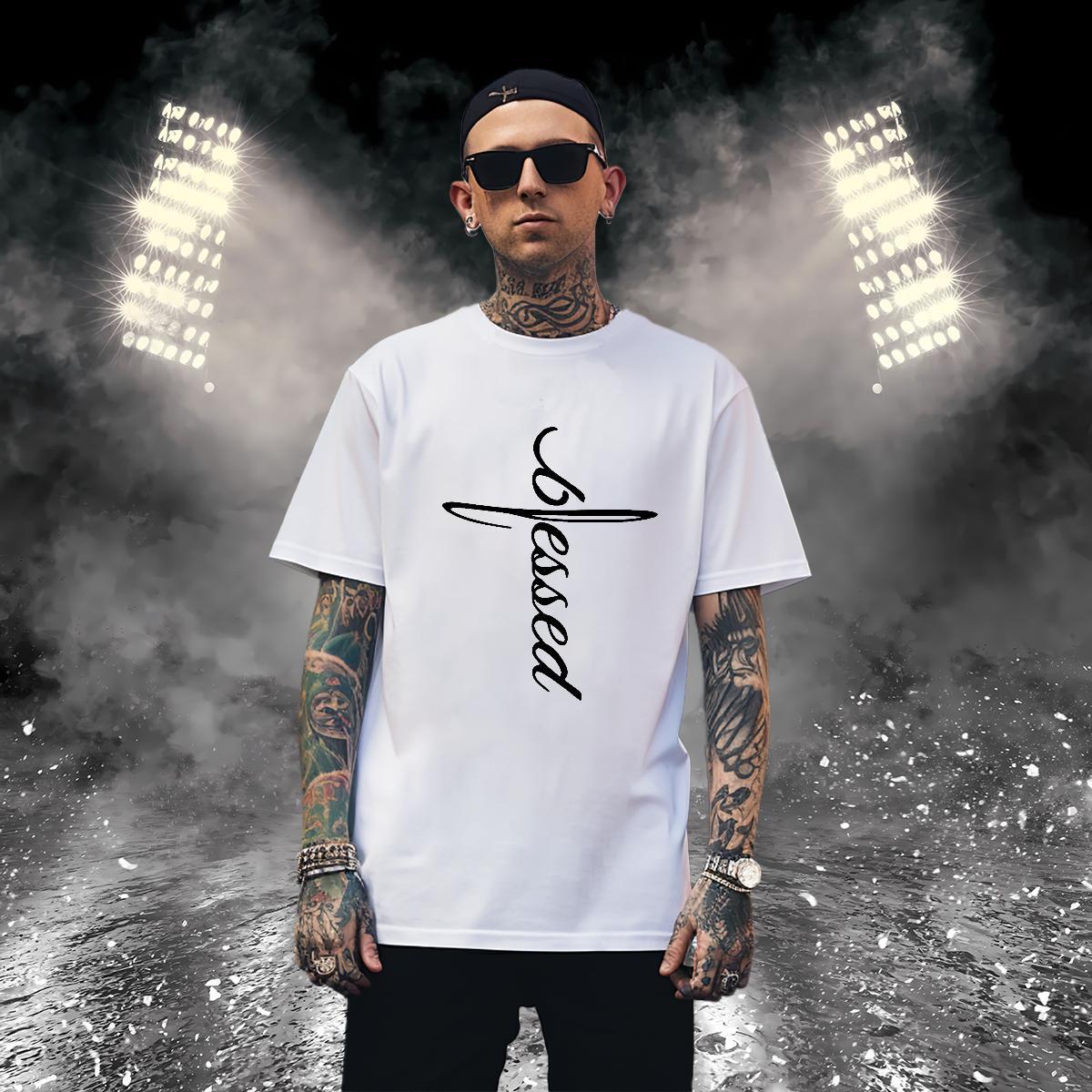 New Arrival 230g Pure Cotton Mens T Shirts letter Casual Tshirt for Man Woman Top Tees Breathable Short Sleeve Popular Custom Anime
