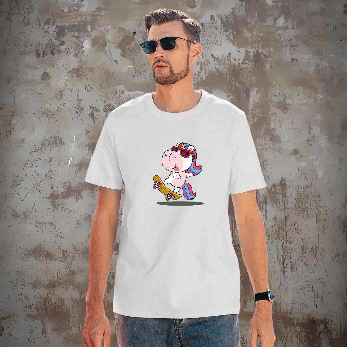 Cool Design Men Tops Tees 230g 100% Cotton Mens T Shirts Beach Pure Cotton DIY Logo Oversized Classic Tops Shirt