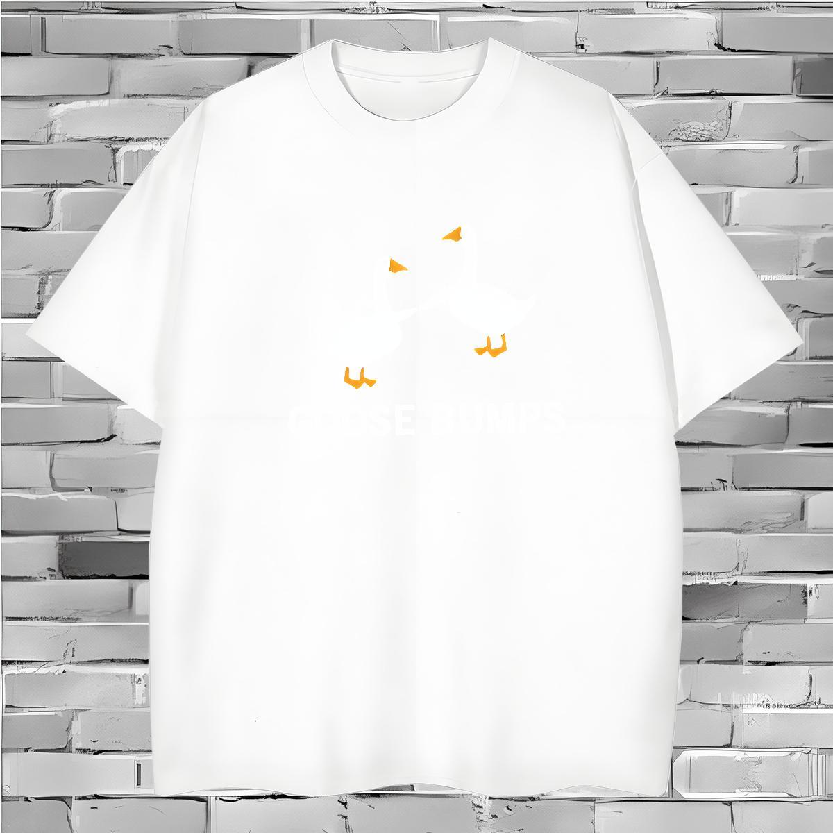 T-Shirts for Men 230g Cotton duck Hip Hop Street Breathable Soft Plus Size Cartoon Men Tshirts Designer Loose Fit Clothings