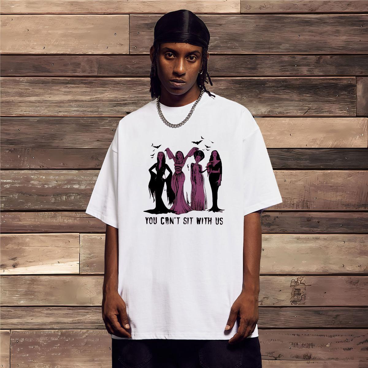Fashion Casual Men T Shirts 230g 100% Cotton witch Anime Printing Street Clothings O Neck Short Sleeves Cool Design Men Tees Asian Size
