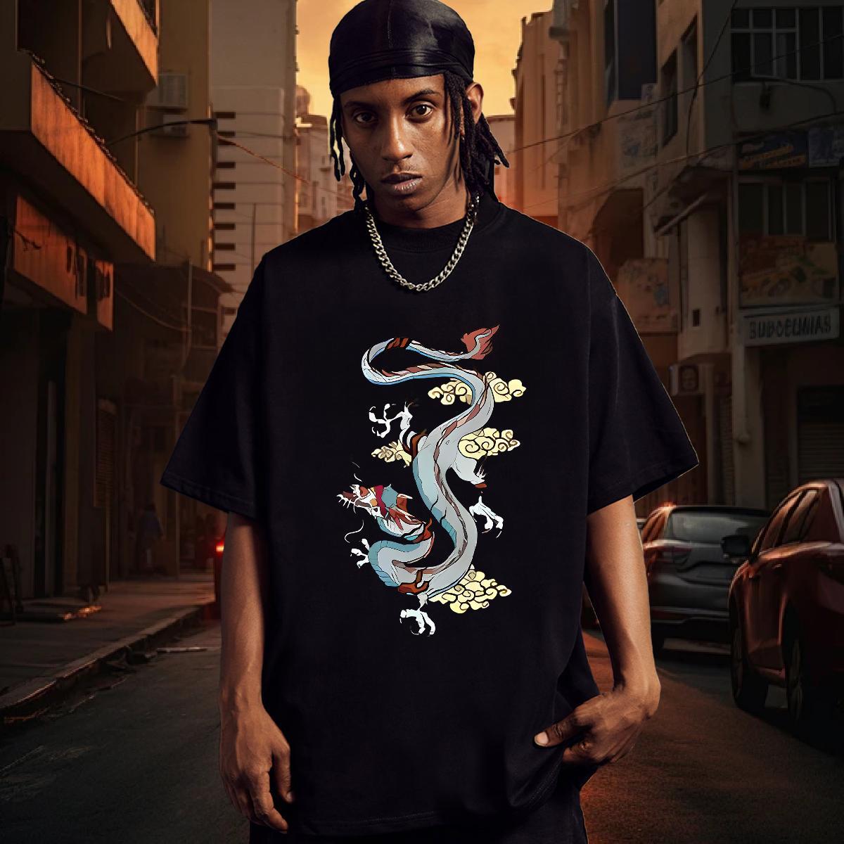 Men T Shirts 230g Pure Cotton Street Wear Round Neck Short Sleeve Graphic Tshirt for Man Woman Free Shipping High Quality Tees Shirts