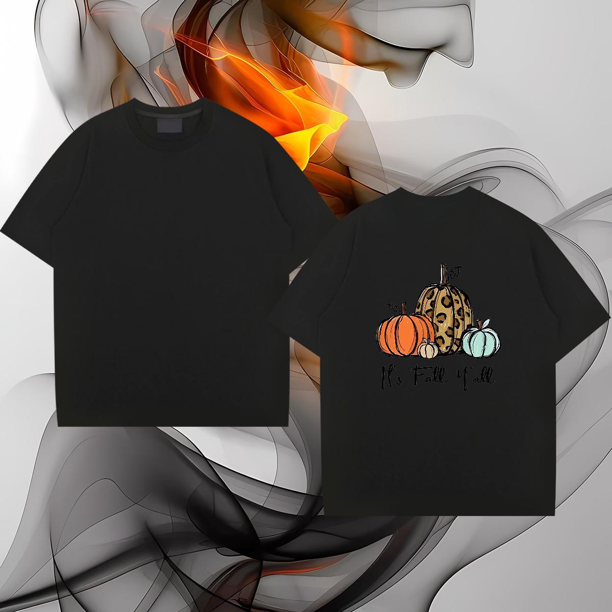 Designer Fashion T-Shirts for Men 230g Cotton halloween Casual Daily Wear Tshirts Short Sleeve O-Neck Loose Fit Mens Tshirts Skull