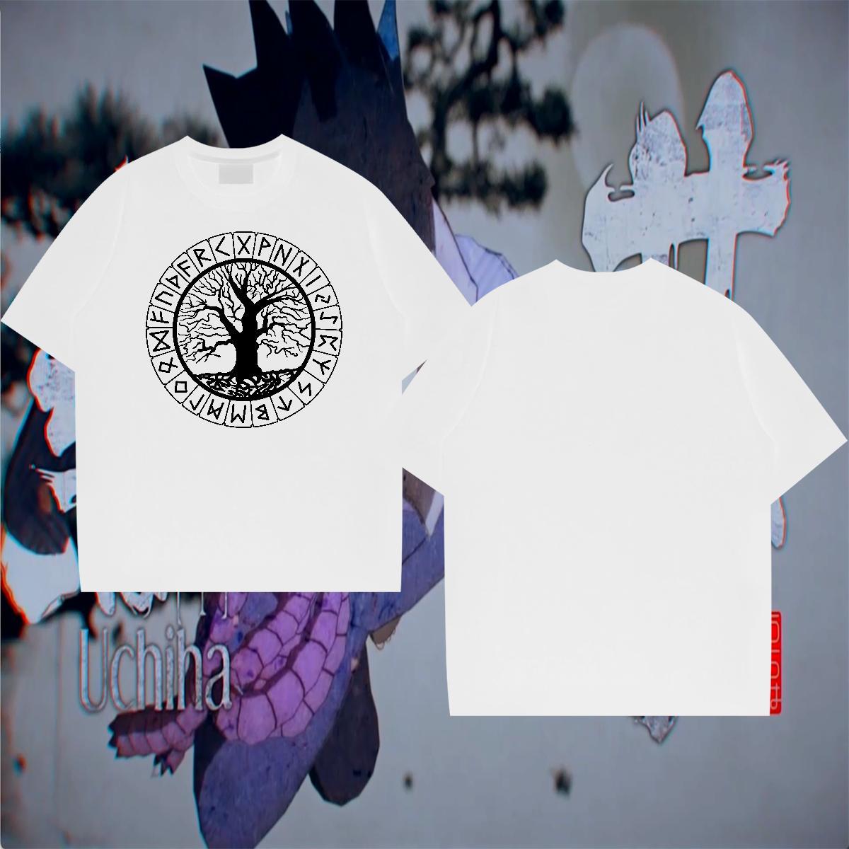 Loose Men Tshirts 230g Pure Cotton Street Wear Graphic Crew Neck Fashion Designer T shirt Tees