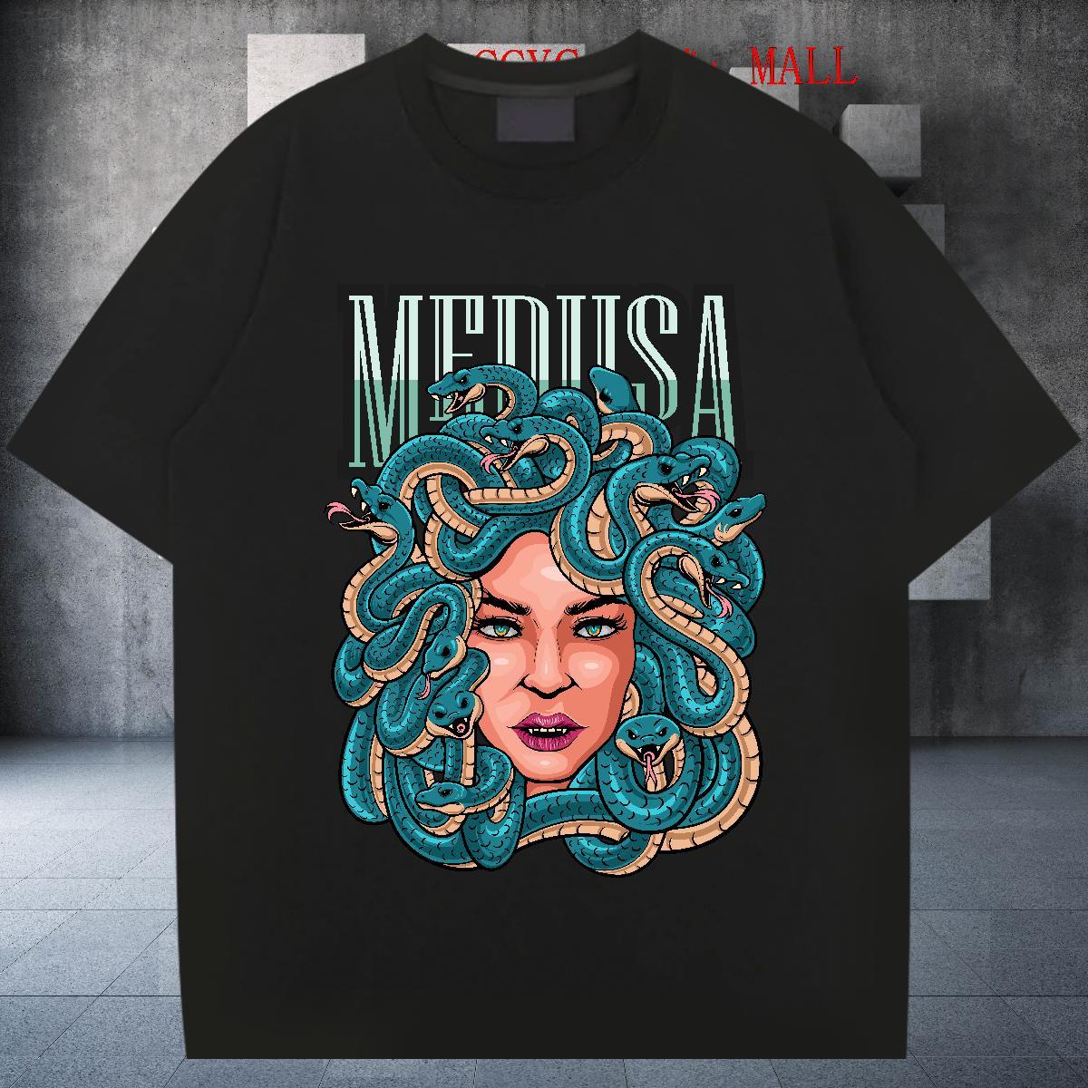 Brand Tshirts 230g 100% Cotton Street wear Hip Hop ET DIY Logo Oversized O Neck Short Sleeves Custom T Shirt For Man Tops Shirt