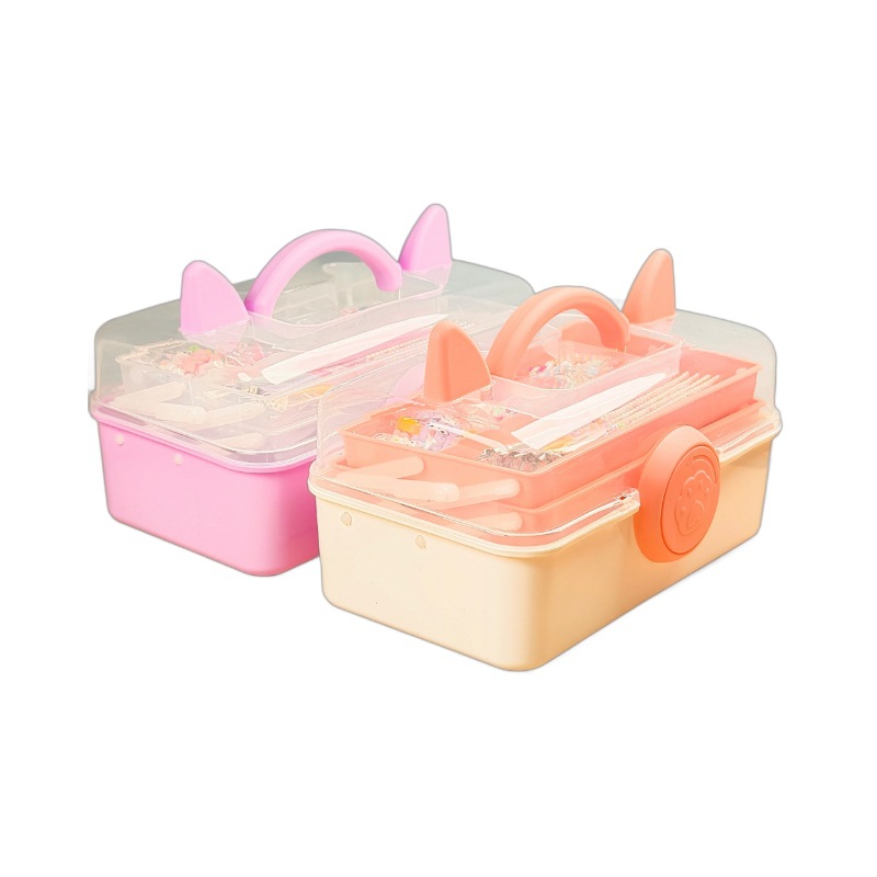 Simulated ice cream cup children's handmade DIY dessert cup cream gel material package set homemade smoothie cup toy