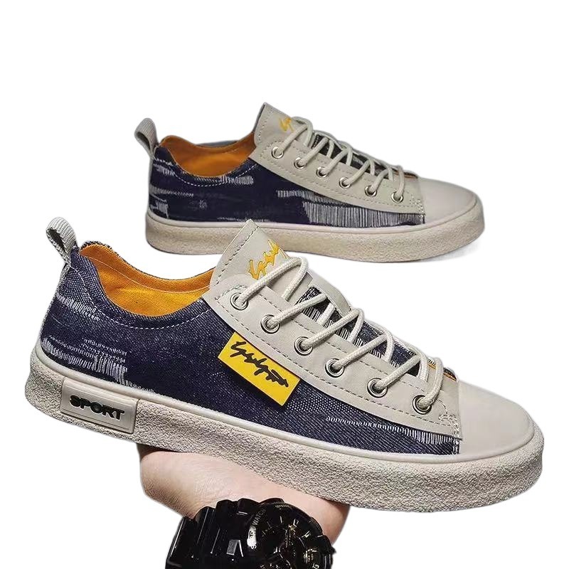 UNMUN Summer Board New Low Top Canvas Shoes Men's Student Trendy Versatile