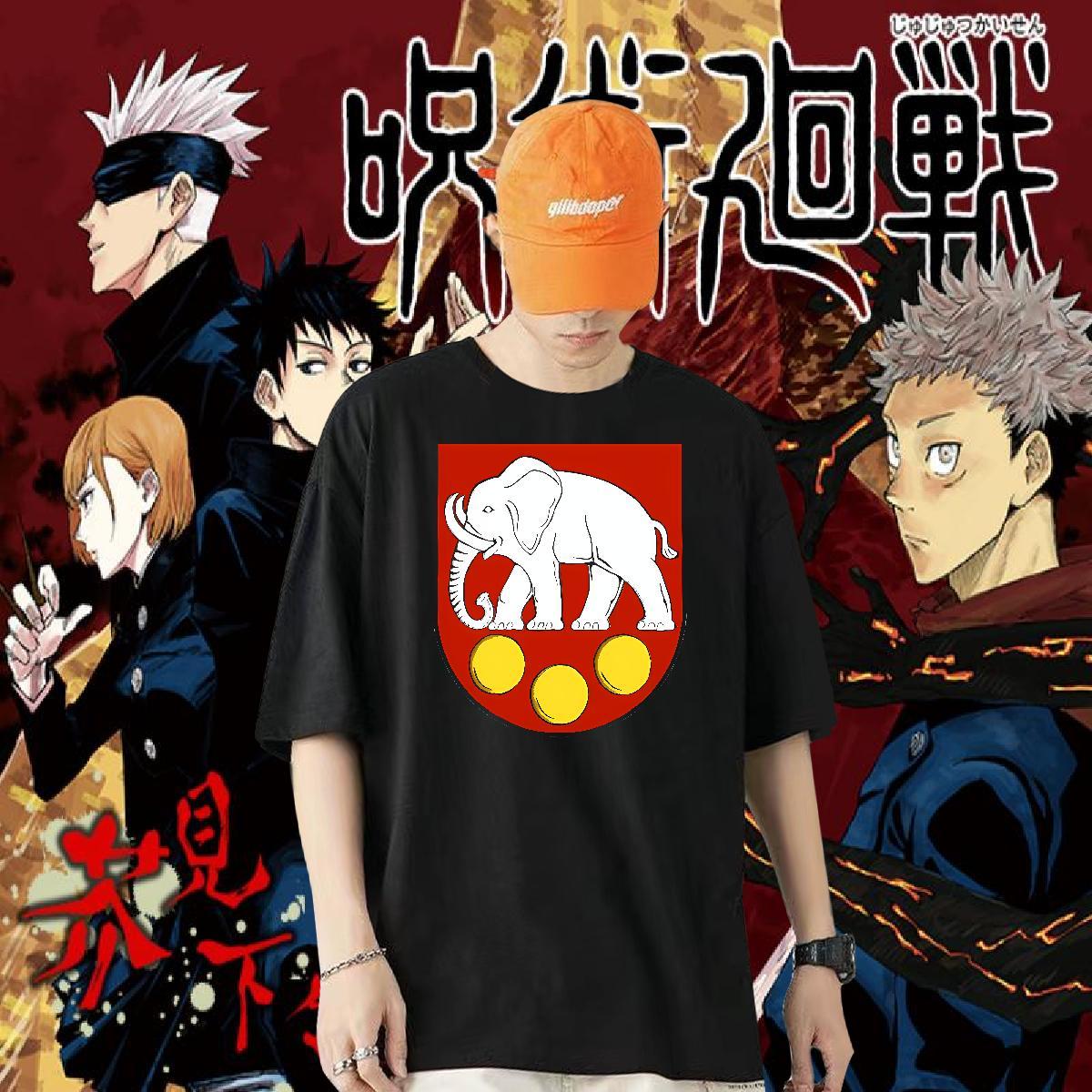 2024 New Man T Shirts 230g 100% Cotton elephant Casual Beach Tees Shirts Breathable Crew Neck Designer Couples T Shirts Custom Anime