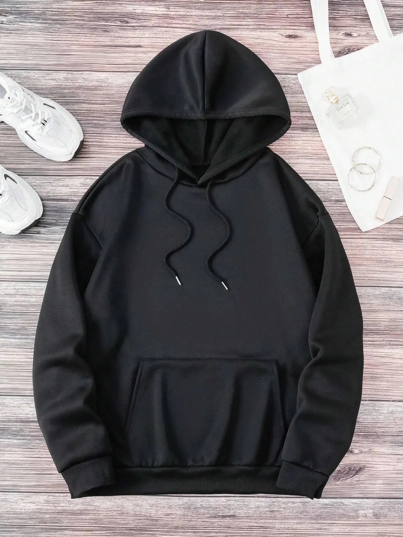 Beautiful Crazy Skull And Flowers Printed Hoodies Street Women Sweatshirts Fleece Warm Pullover Crewneck Loose Female Clothes 240806