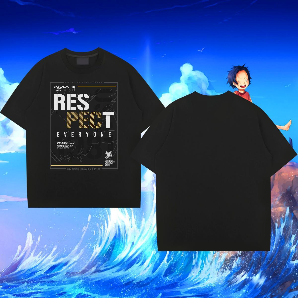 Unisex Men Tees 100% Cotton 230g Casual Beach letter Graphic Crew Neck Fashion New Man T Shirts Clothings