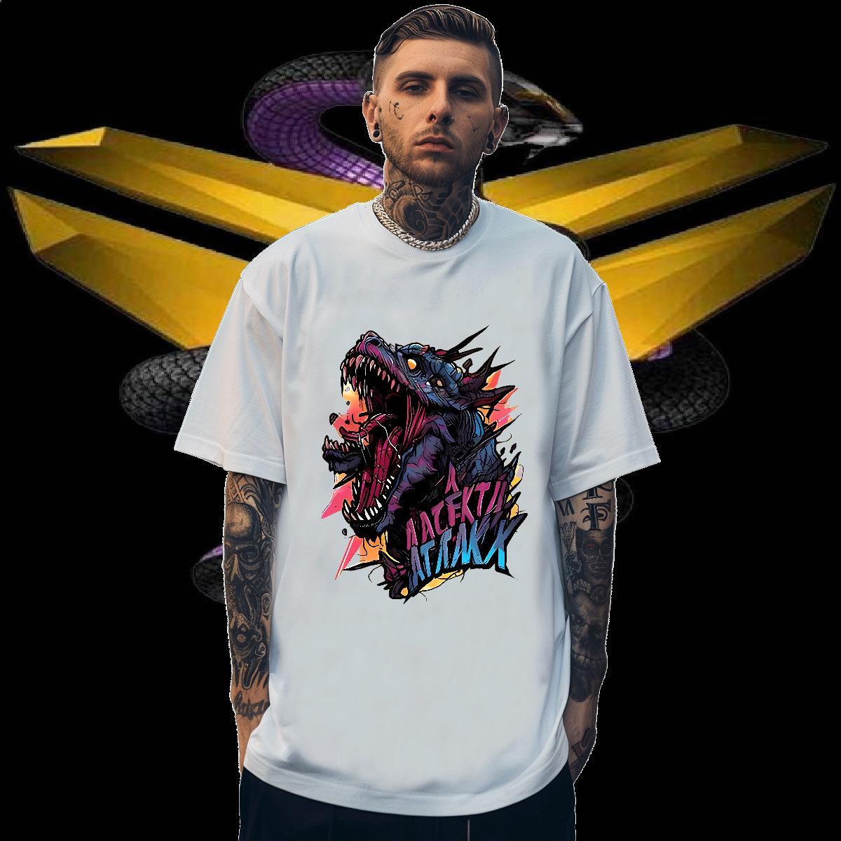 Mens T Shirts 230g Cotton scare Hip Hop Street Short Sleeve Soft Custom Print Oversized Men Clothes T-Shirt New Arrival Unisex Clothings