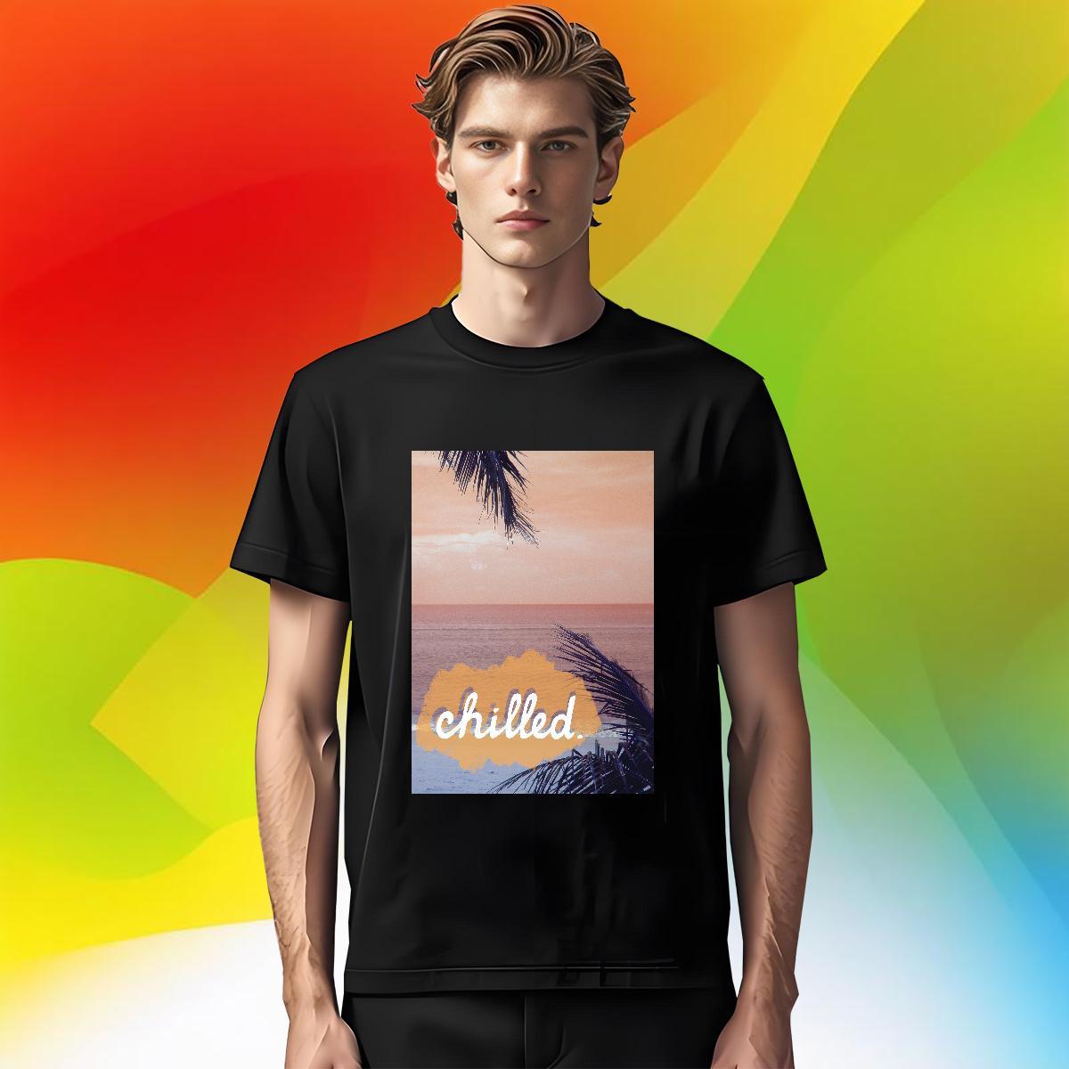 Free Shipping Men Clothes T-Shirt 230g Pure Cotton Outdoor beach Plus Size Custom Short Sleeve O-Neck Designer T Shirts Men Tops