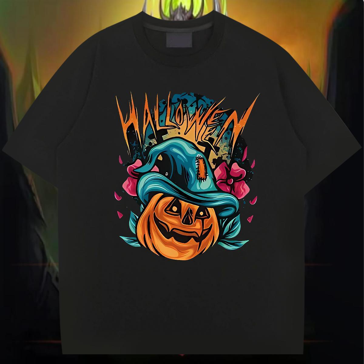 Brand Mens T Shirts 100% Cotton 230g pumpkin Spring Summer Tshirts Breathable Crew Neck Comfortable Men Clothes T-Shirt Plus Size Custom