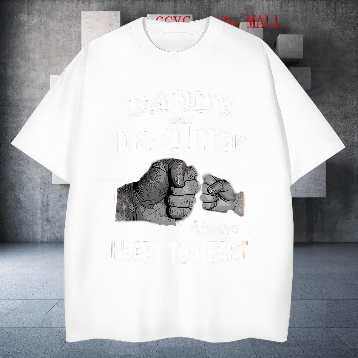 Brand Men Clothes T-Shirt 230g 100% Cotton Summer Casual letter White Plus Size Breathable Crew Neck Factory Direct T Shirt For Man Tees
