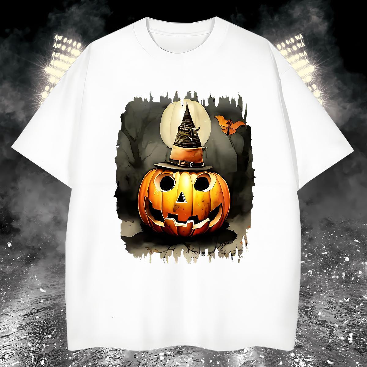 Mens T Shirts 100% Cotton 230g pumpkin Sports Casual Breathable Short Sleeve Custom Print Plus Size Men Tees Fashion Designer Comfortable Tees Shirts
