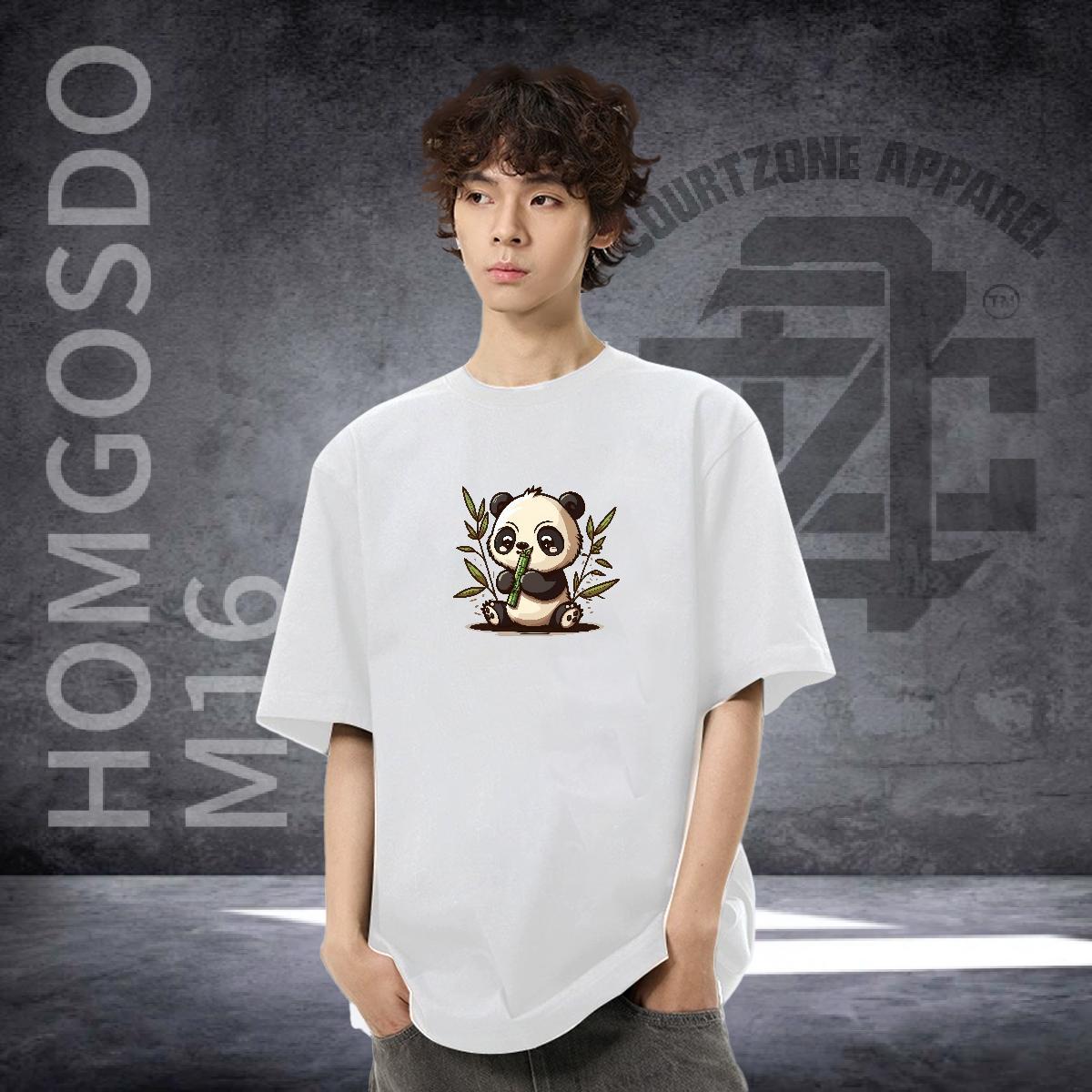 2024 DIY T Shirt For Man 230g Pure Cotton High Street Hip Hop Clothes Breathable Soft Unisex Men Clothes T-Shirt Customized