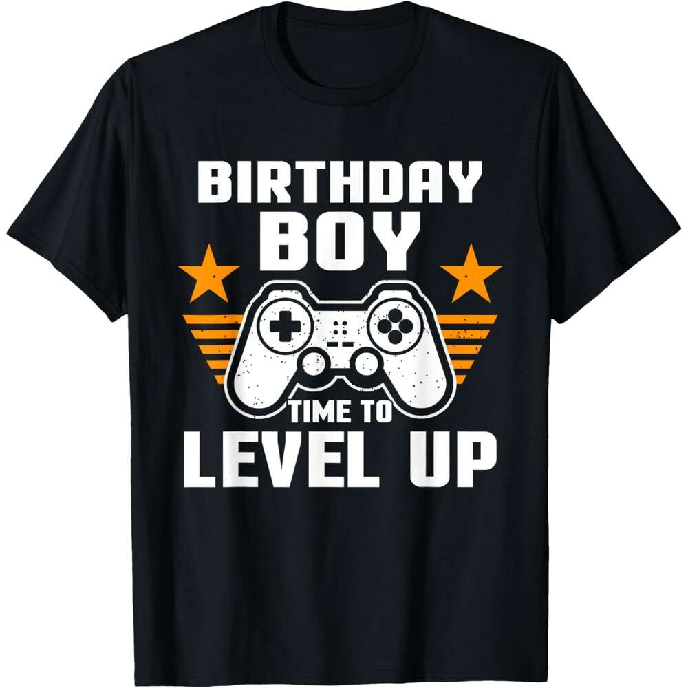 25ss T shirt Mens Mens Birthday Boy Gamer Computer Video Game Suprise Ideas T-Shirt shirts tshirt graphic tee Casual tops summer clothes Short sleeve 