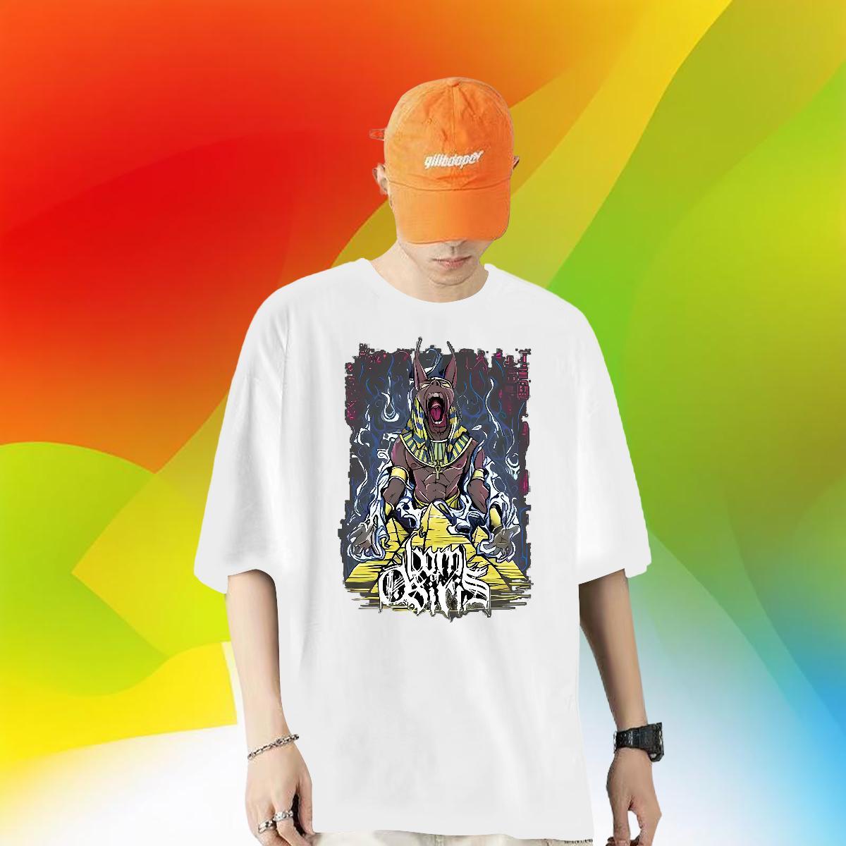 Casual New T-Shirts for Men 230g 100% Cotton Sport Tops Shirt Round Neck Short Sleeve Classic Men Tees Custom Printing