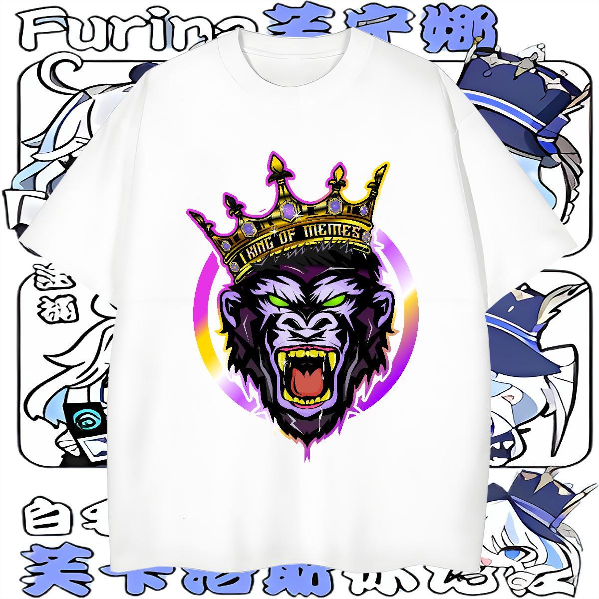 Casual New T shirt 230g Pure Cotton Street Clothes Breathable Crew Neck Wholesale Couples T Shirts Black White