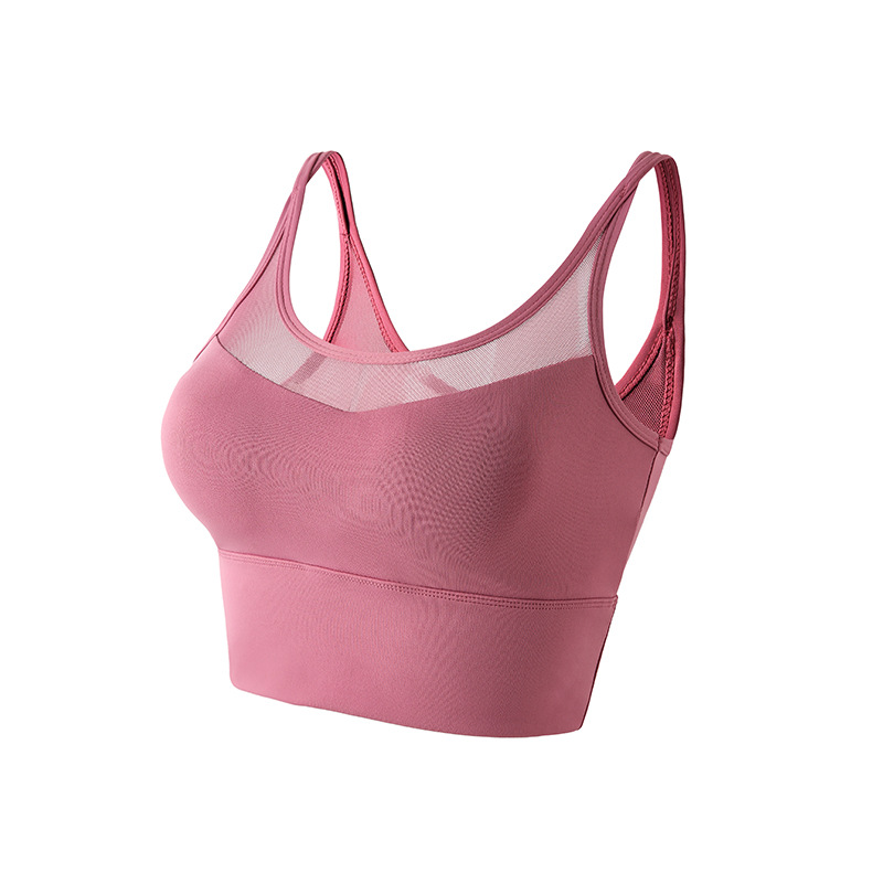 Sports underwear women's thin shock-proof running vest anti-sagging beauty back bra can be worn outside yoga