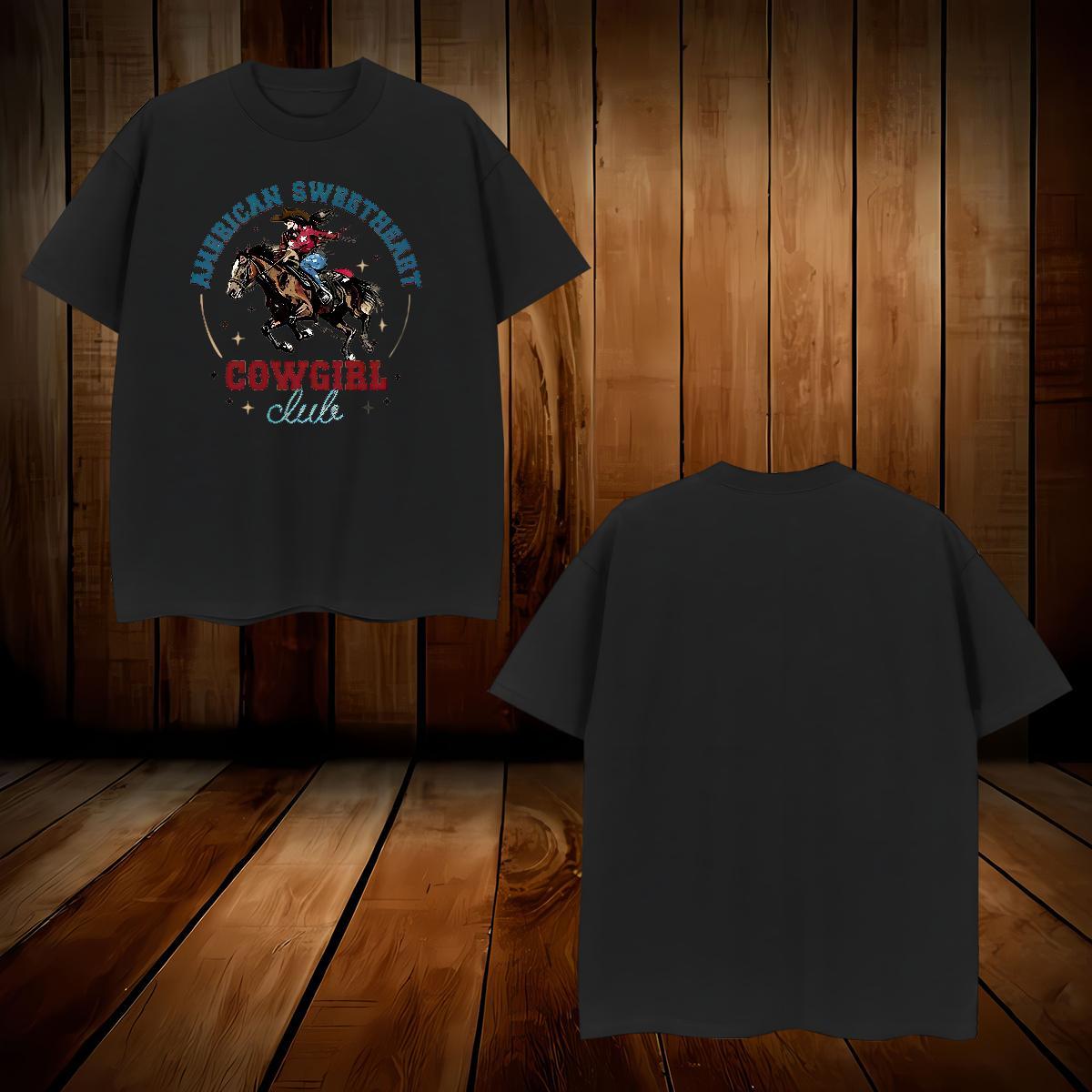 Wholesale Men Tshirts 230g Pure Cotton horse T Shirts Men Hip Hop Street Short Sleeve O-Neck White Plus Size Classic Polos