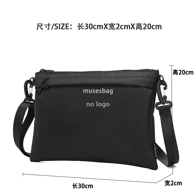Crossbody bag men's shoulder bag Small bag crossbody bag Fashion brand canvas summer messenger bag Japanese retro casual bag women