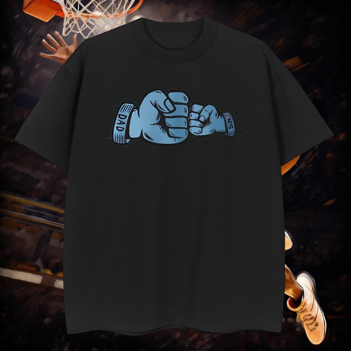 T Shirt For Man 230g Pure Cotton hands Casual Beach Breathable Crew Neck Cartoon Print Men Tees Fashion Design High Quality Wear